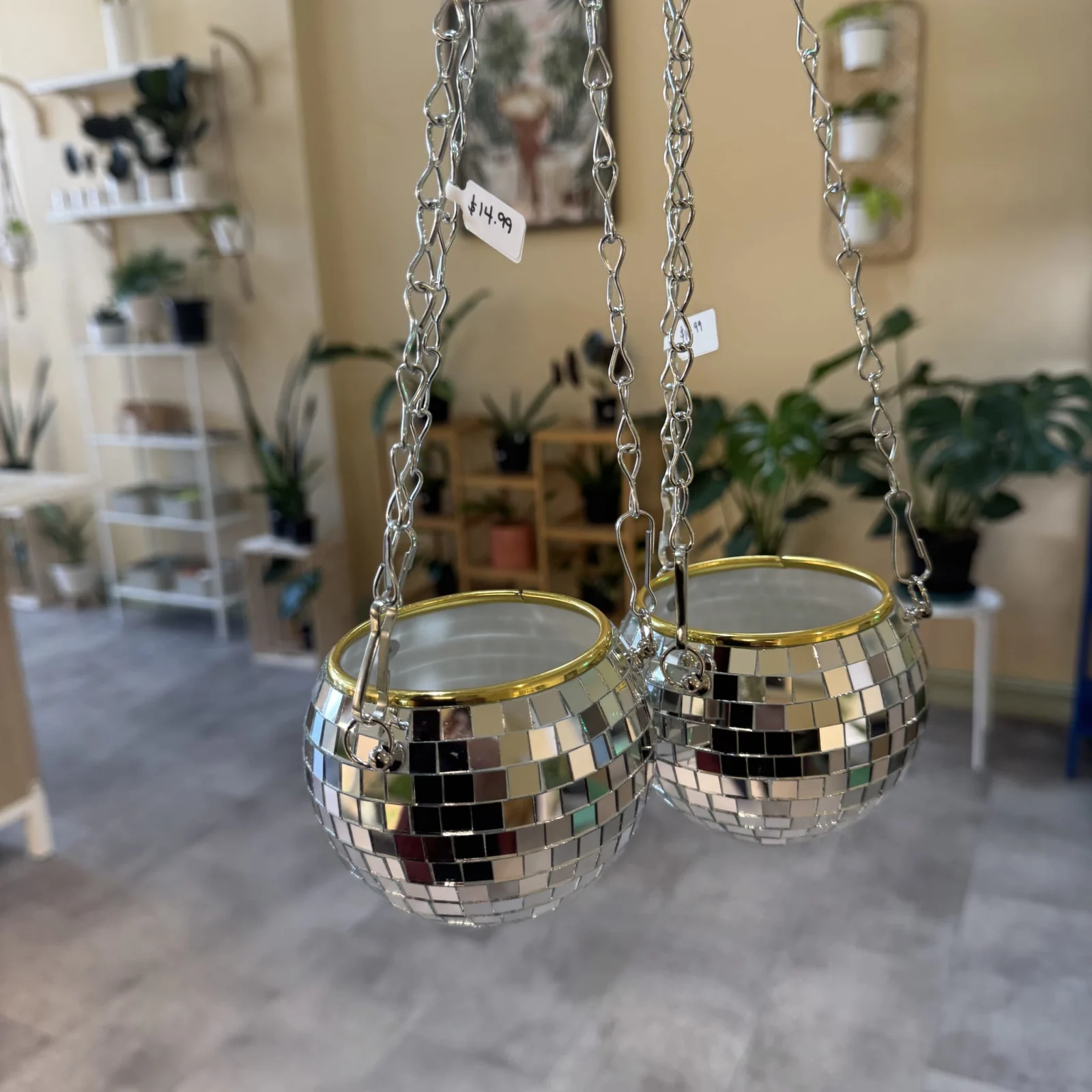 Disco Hanging Planter — image 2